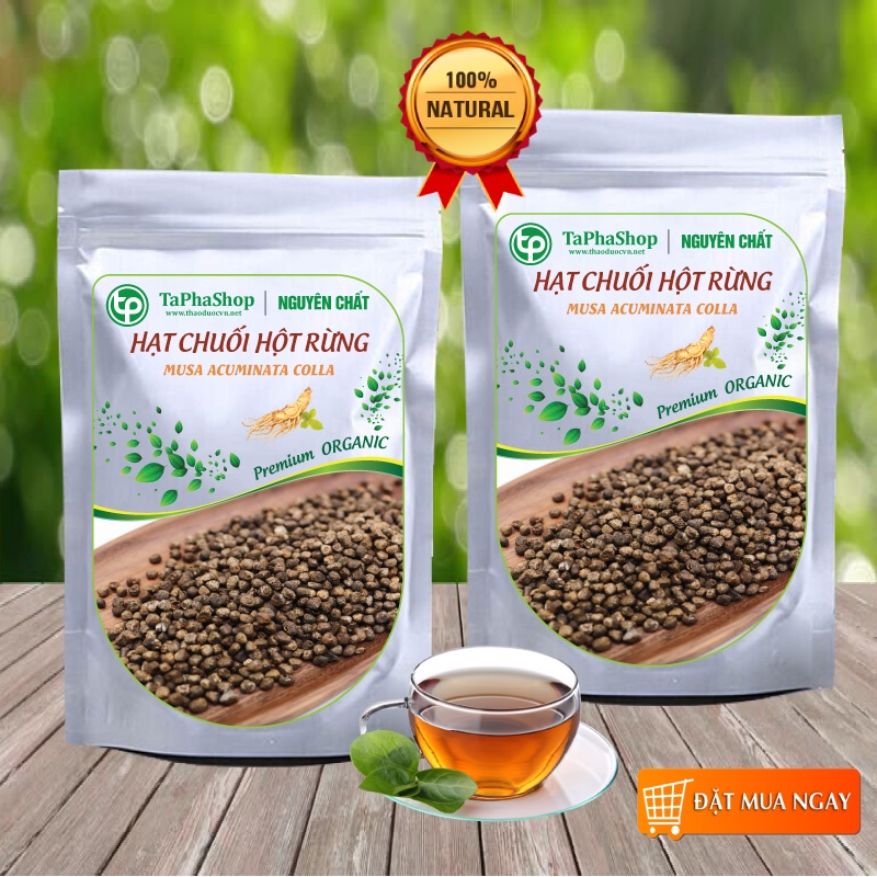 Hạt chuối hột rừng , Hột chuối hột rừng - Đánh bay sỏi thận, Giảm đau nhức xương, Nguyên chất