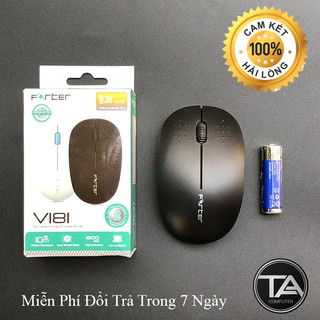 Chuột không dây Forter V181 Chuột không dây siêu mỏng với USB 2.0 chất lượng cao