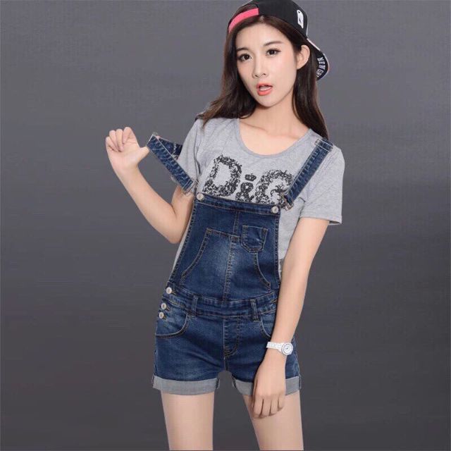 Quần yếm jean TS