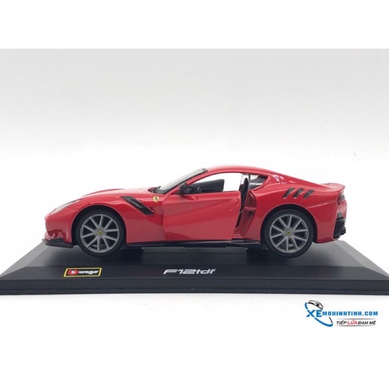 Xe Mô Hình Ferrari F12 TDF Bburago 1:32 (Đỏ)