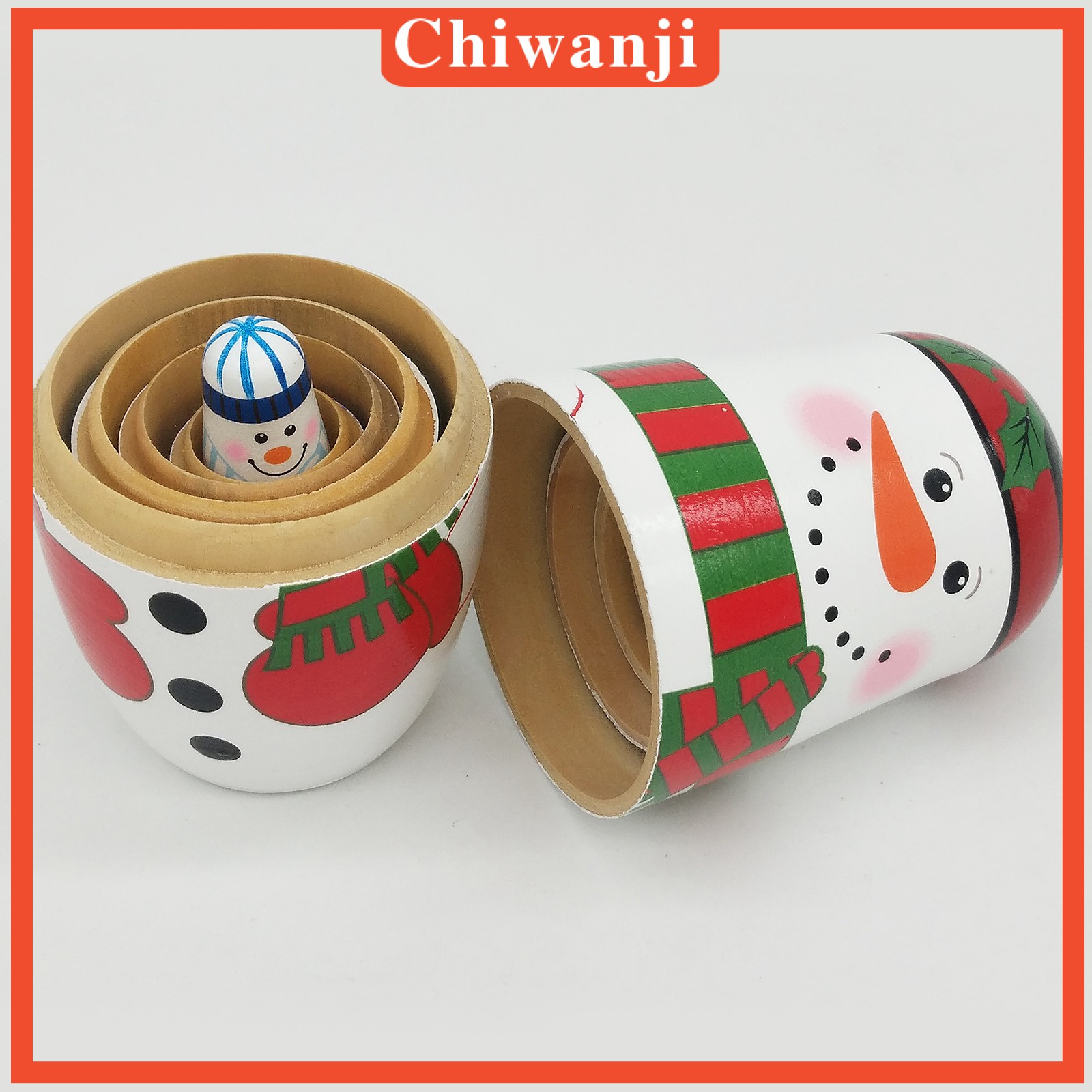 Bộ 5 Búp Bê Nga Matryoshka Bằng Gỗ