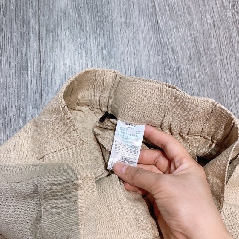 Quần linen ống rộng- HÀNG SALE KO ĐỔI TRẢ