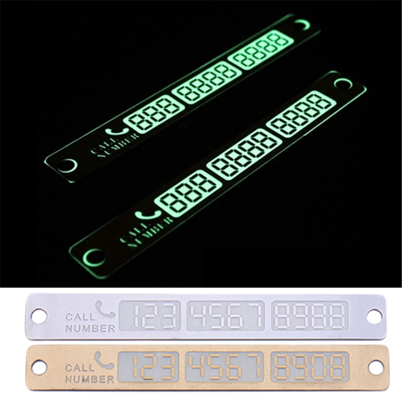 Thẻ Đỗ Xe Tạm Thời Dạ Quang Chuyên Dụng Cho Xe Hơi | BigBuy360 - bigbuy360.vn