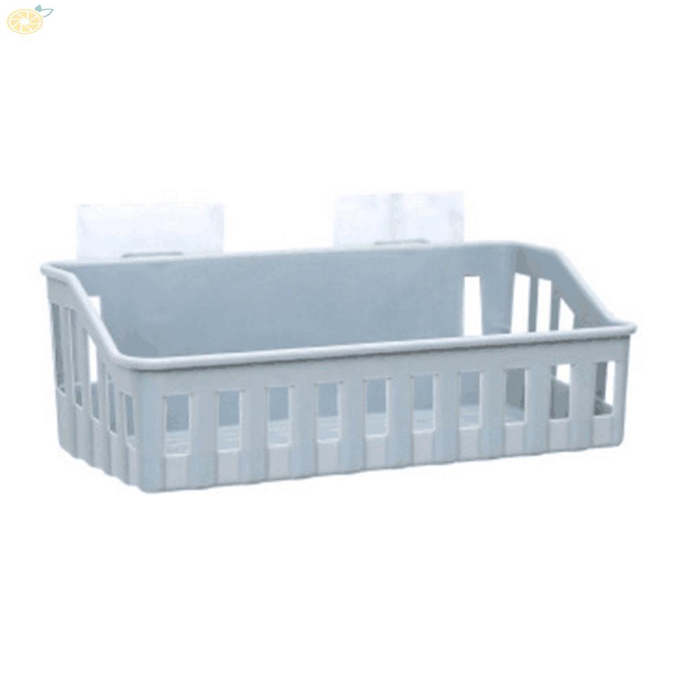 Storage Basket Household Organizer Toilet 27*11*9cm Kitchen Bathroom Holder Shower Suction Cups Soap Practical