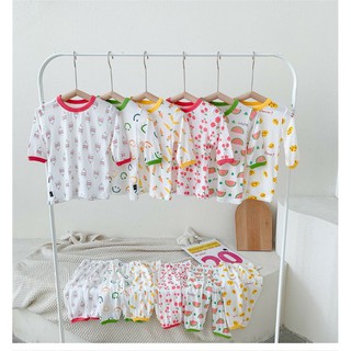 BỘ QUẦN ÁO THU TAY LỠ BÉ GÁI 8-18Kg