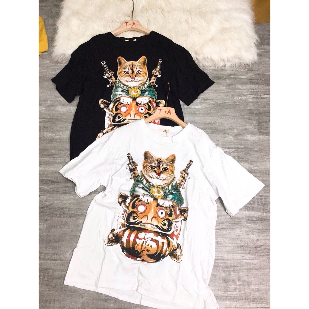 [ HÌNH THẬT, CÓ VIDEO] Áo phông nữ tay lỡ cổ tròn in hình hót hít gắn đá sang trọng | BigBuy360 - bigbuy360.vn