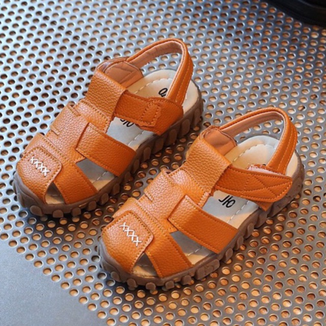 Dép da sandanl Bé trai size 21-30( có video quay trực tiếp)