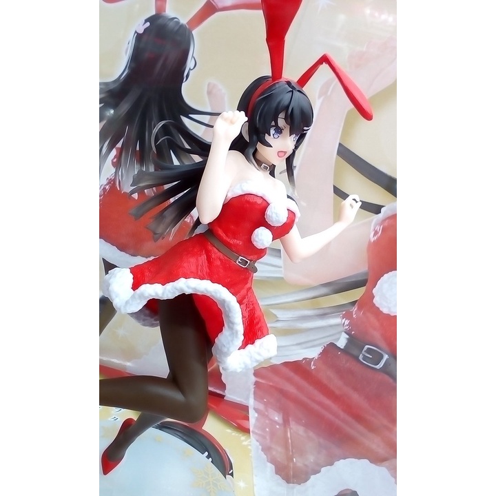 Mô Hình Figure Chính Hãng Anime Youth Pig Nero Series, Mai Sakurajima Christmas Bunny Ver, Coreful Figure