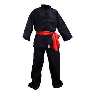 VÕ PHỤC KUNGFU ĐEN NÚT TÀU XUẤT KHẨU TÂN VIỆT