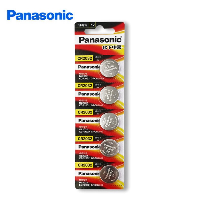 Pin Khuy Cúc Áo Panasonic CR2032 - CR2025 - CR2016 - CR1632 - CR1620 - CR1616 - CR1220 3V Lithium