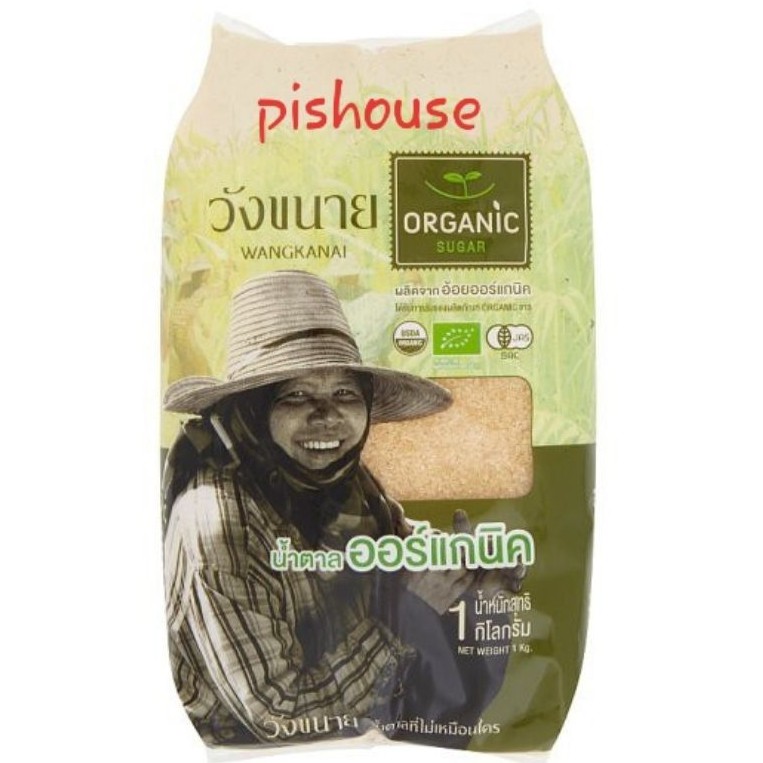 Đường mía hữu cơ WANGKANAI Thái Lan 1kg