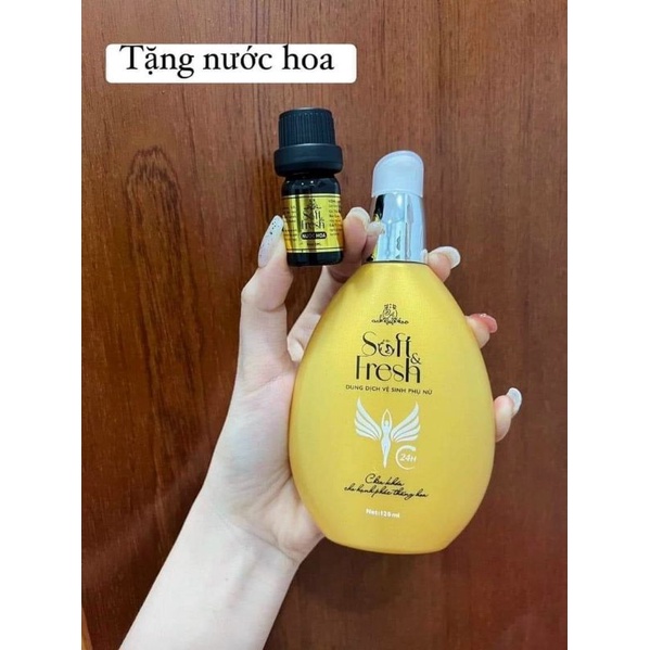 Dung dịch vệ sinh phụ nữ Soft Fresh - Đông Anh Collagen X3
