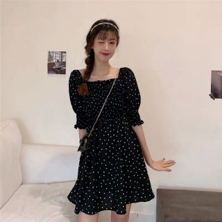 Đầm hoa mặc được 2 kiểu có bigsize