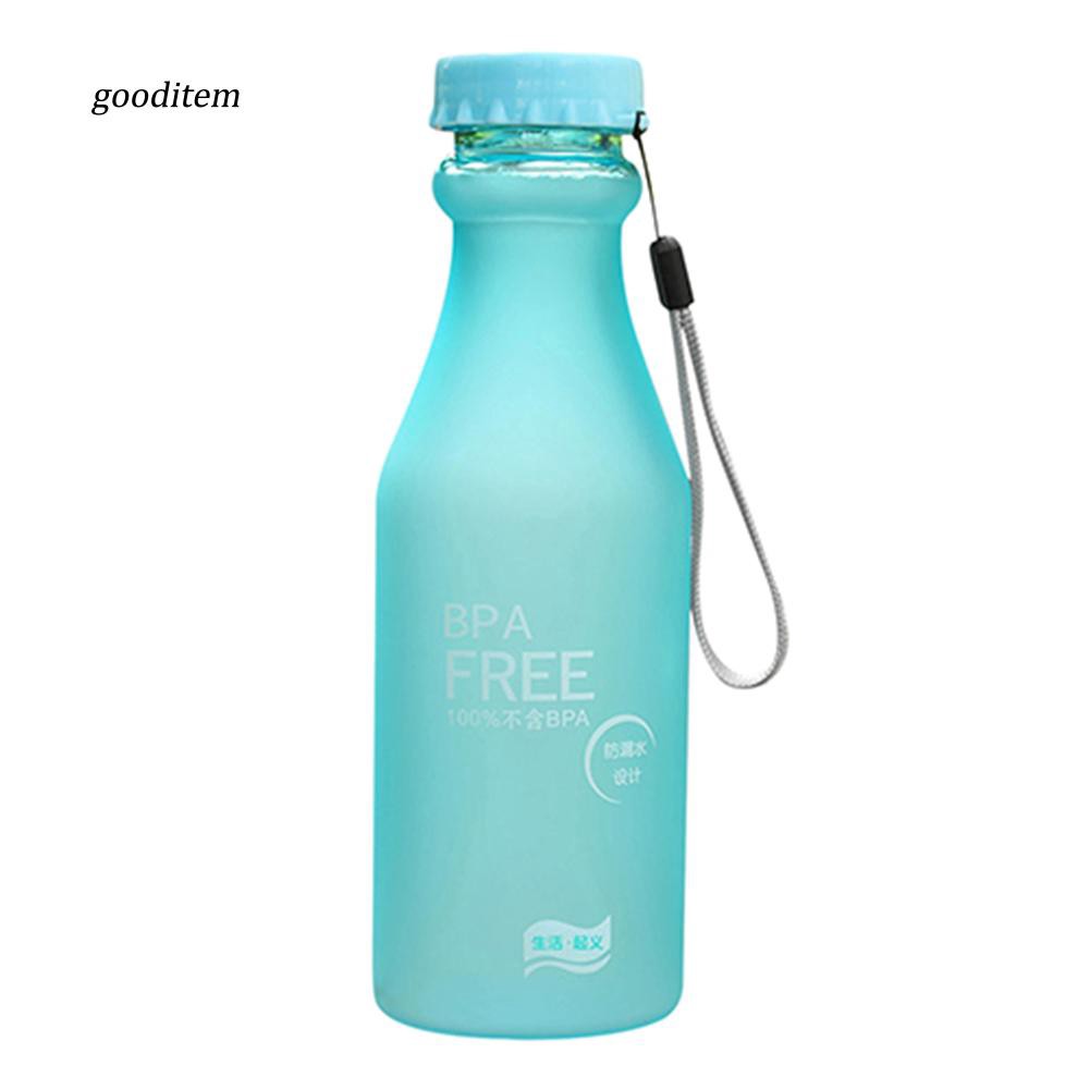 GDTM_550ML Leakproof Sport Water Bottle Portable Outdoor Travel Healthy Drinking Cup