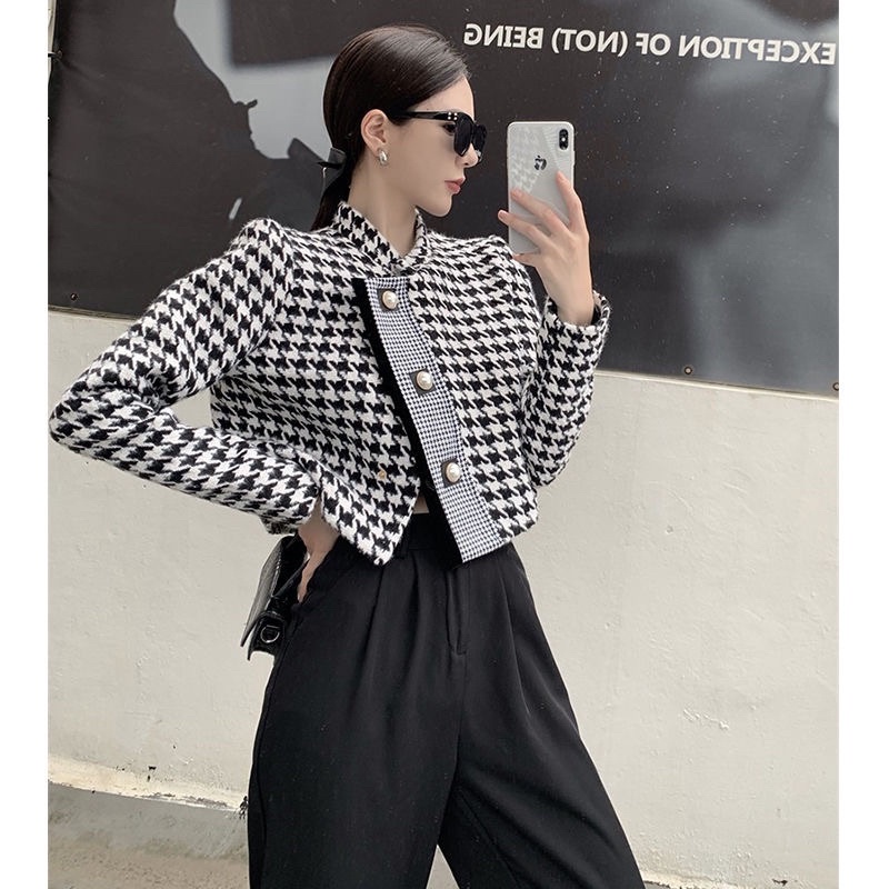 Áo dạ tweed thu đông 2022