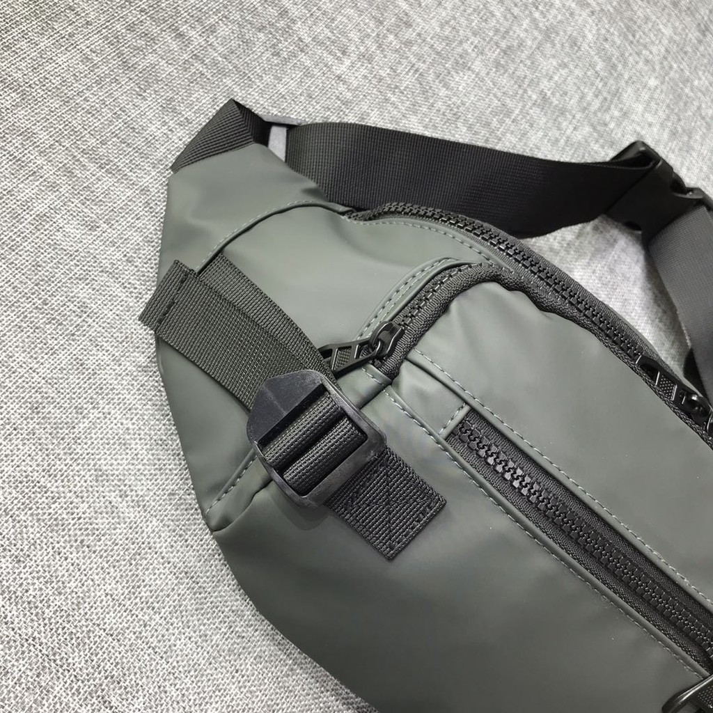 Túi đeo hong nam nữ da bóng chống nước M9 VB43 dạo phố Shalla {Phân phối sỉ}