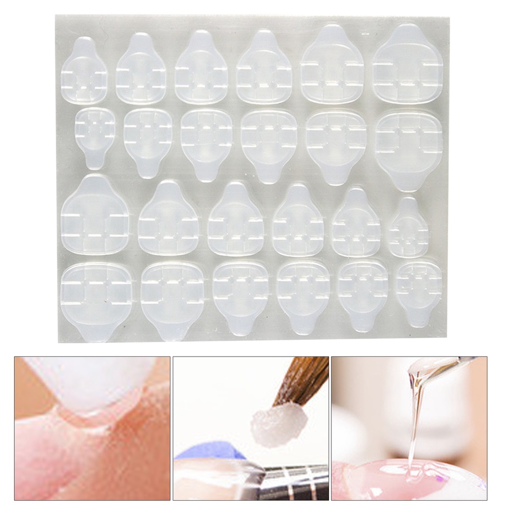 Băng Keo Dán Móng Giả Hai Mặt Trong Suốt Dùng Cho Salon