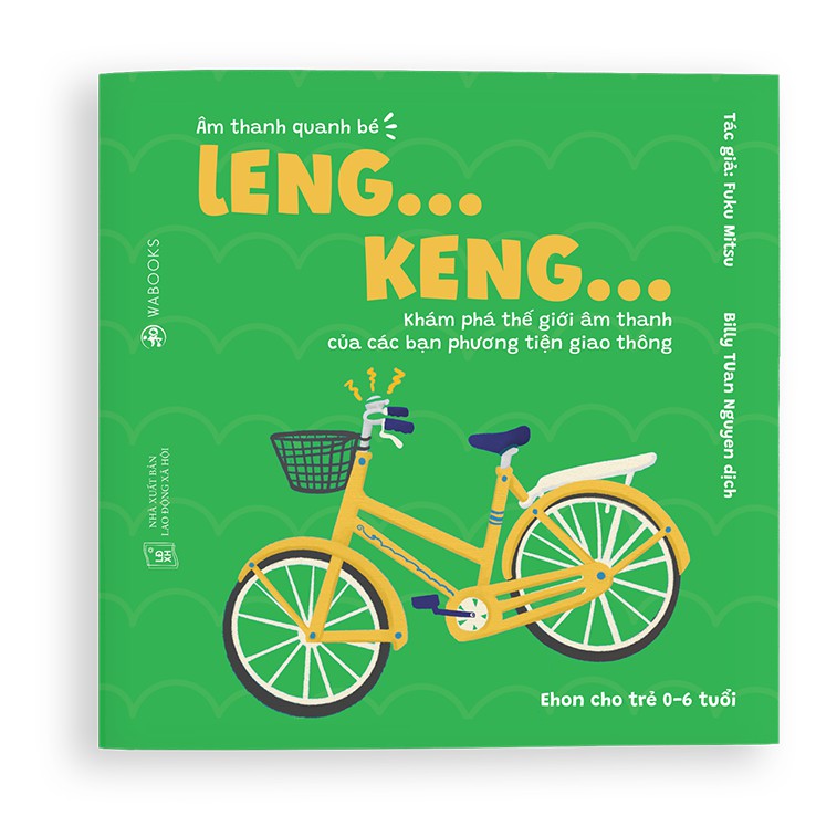 Sách Ehon Nhật Bản - Leng Keng - Dành cho trẻ từ 0 - 6 tuổi