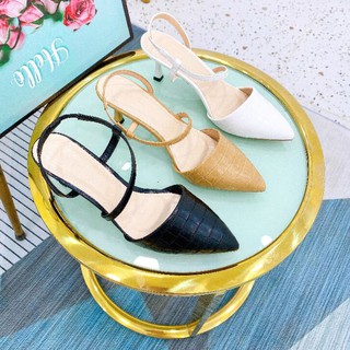💕 Giày cao gót 6P mũi nhọn gót nhọn