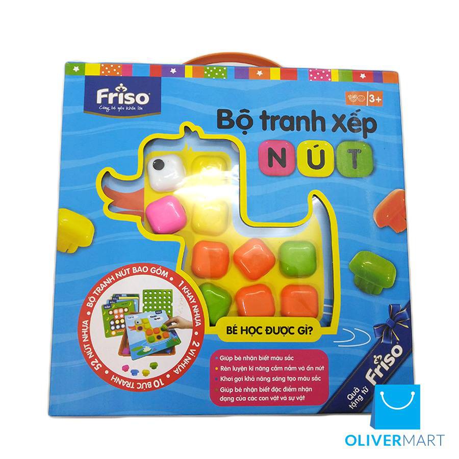 Tranh xếp nút Friso