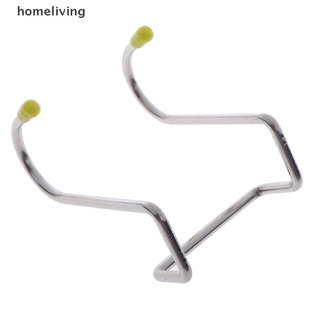 1 Móc Treo Đồ Hình Chữ S Đôi Bằng Thép Không Gỉ Gắn Tường Nhà Bếp / Phòng Tắm
