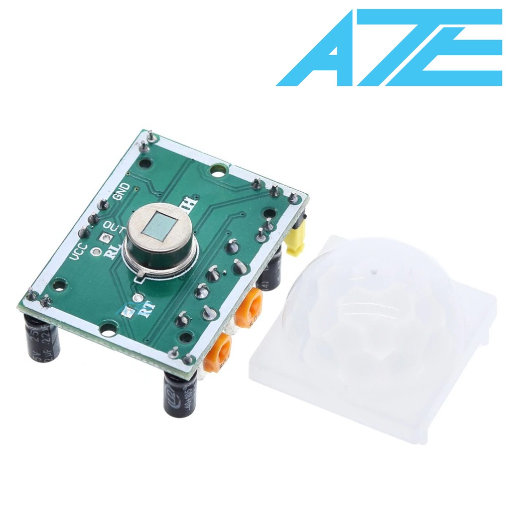 Module cảm biến thân nhiệt chuyển động Pir HC SR501 - 6C6
