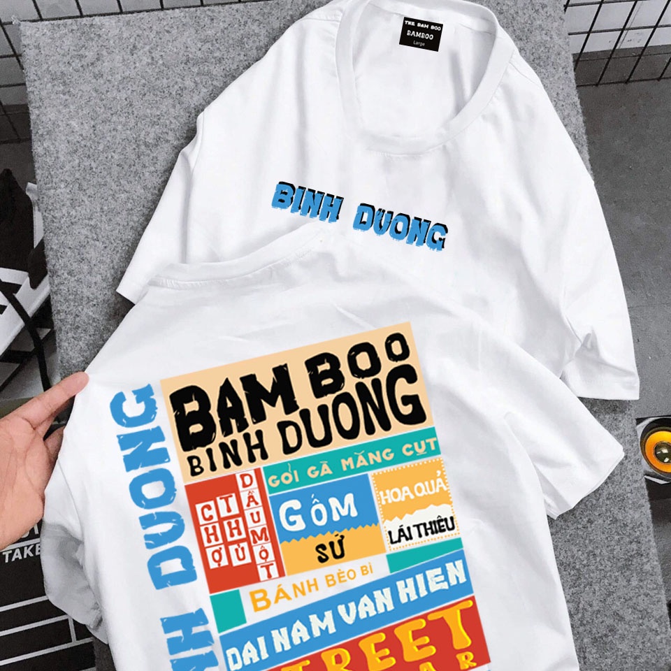 ÁO THUN BÌNH DƯƠNG UNISEX ÁO PHÔNG BÌNH DƯƠNG FORM RỘNG 2021 | BigBuy360 - bigbuy360.vn