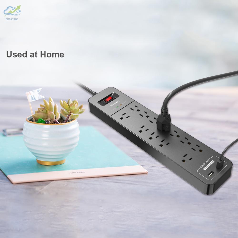 Ổ Cắm Điện G Hunkey Smc127 12 Ac 2 Cổng Usb-A