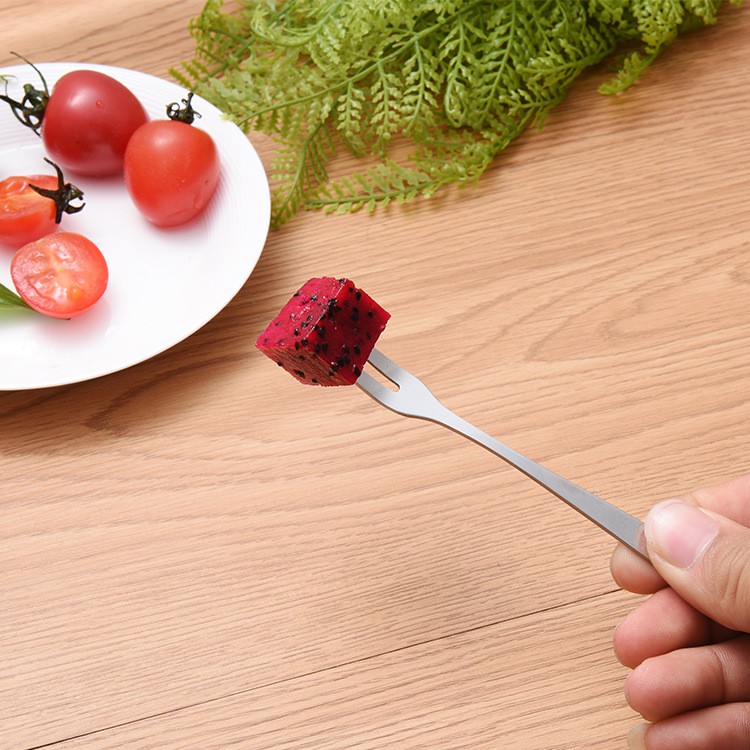 Bộ 10 Nĩa Ăn Trái Cây 13cm Kiểu Dáng Dễ Thương