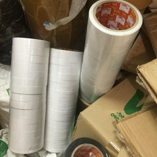 set 2cuộn băng dính hai mặt nhiều kích cỡ