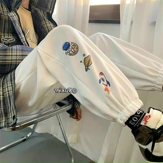 Quần jogger nam nữ thun poly Form chuẩn