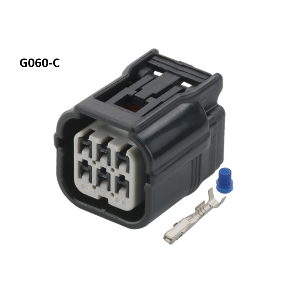 G060-Giắc cắm cảm biến oxy 6 lỗ xe hơi