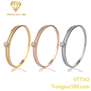 Vòng tay titan tinh tế VTT142