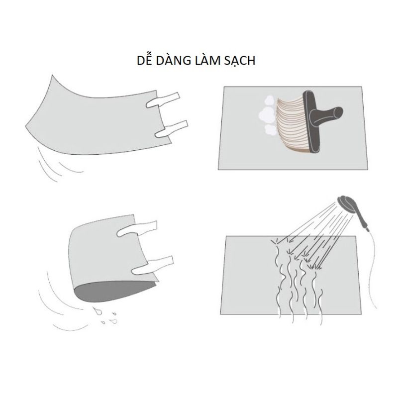 💥 bộ 2 thảm bếp lv nỉ nhung chống trượt thấm hút tốt, thảm chùi chân, thảm lau chân mẫu thương hiệu