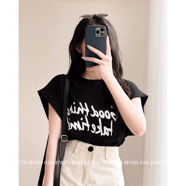 Set áo phông kèm chân váy