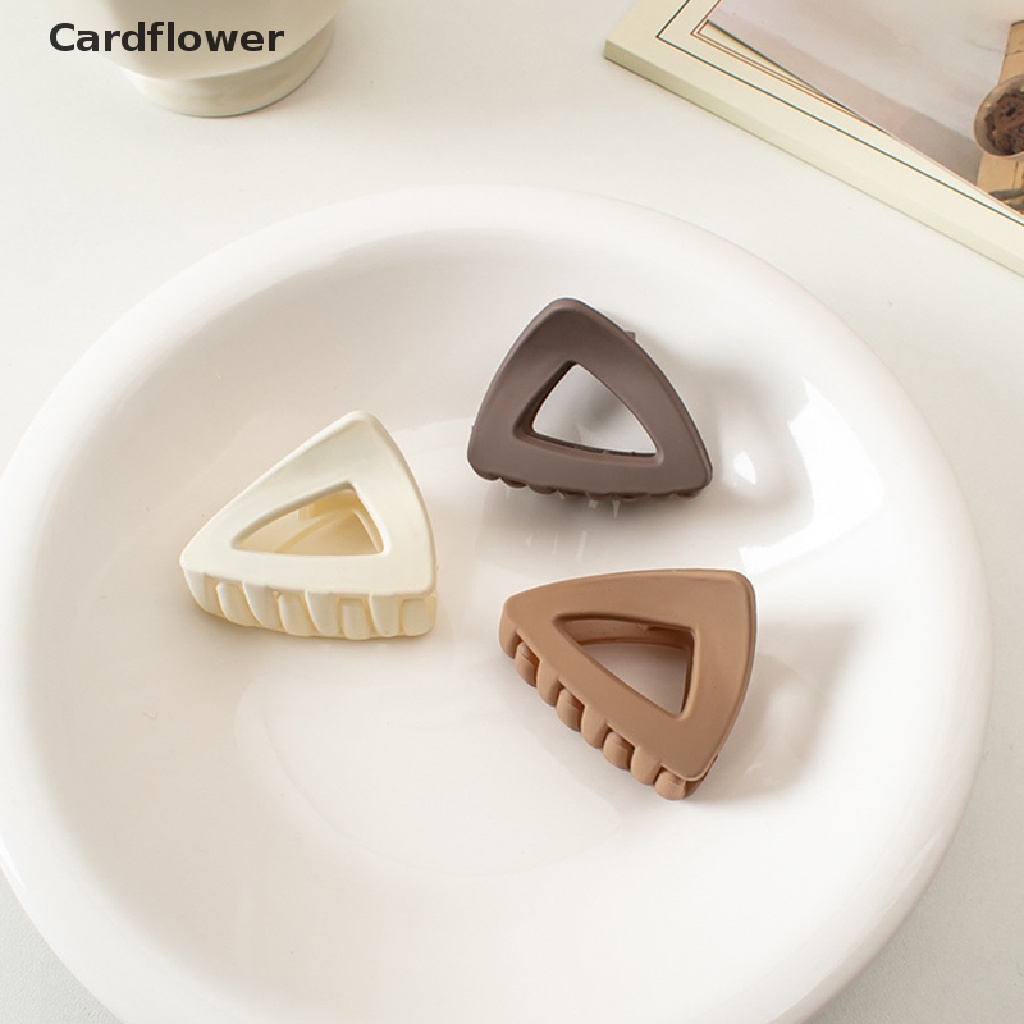 &lt; Cardflower &gt; Kẹp Tóc Đuôi Ngựa Nhỏ Hình Tam Giác Mới Bán Chạy
