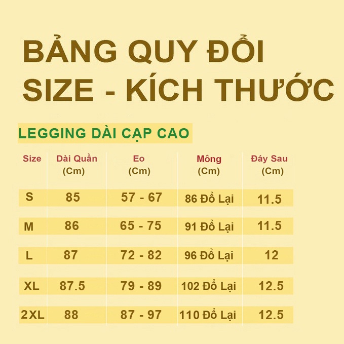 Quần Legging Nữ Cạp Cao Januet Spandex Che Khuyết Điểm Chất Vải Đẹp Co Giãn Mát Mịn | BigBuy360 - bigbuy360.vn