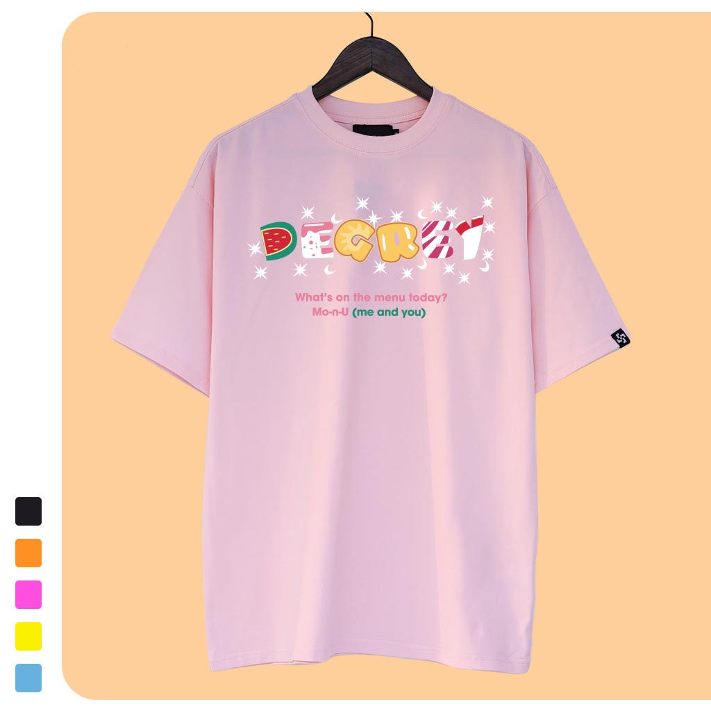 Áo thun Unisex DEGREY Ss2 Full tags - Áo Thun Tay Lỡ Streetwear ( V252)