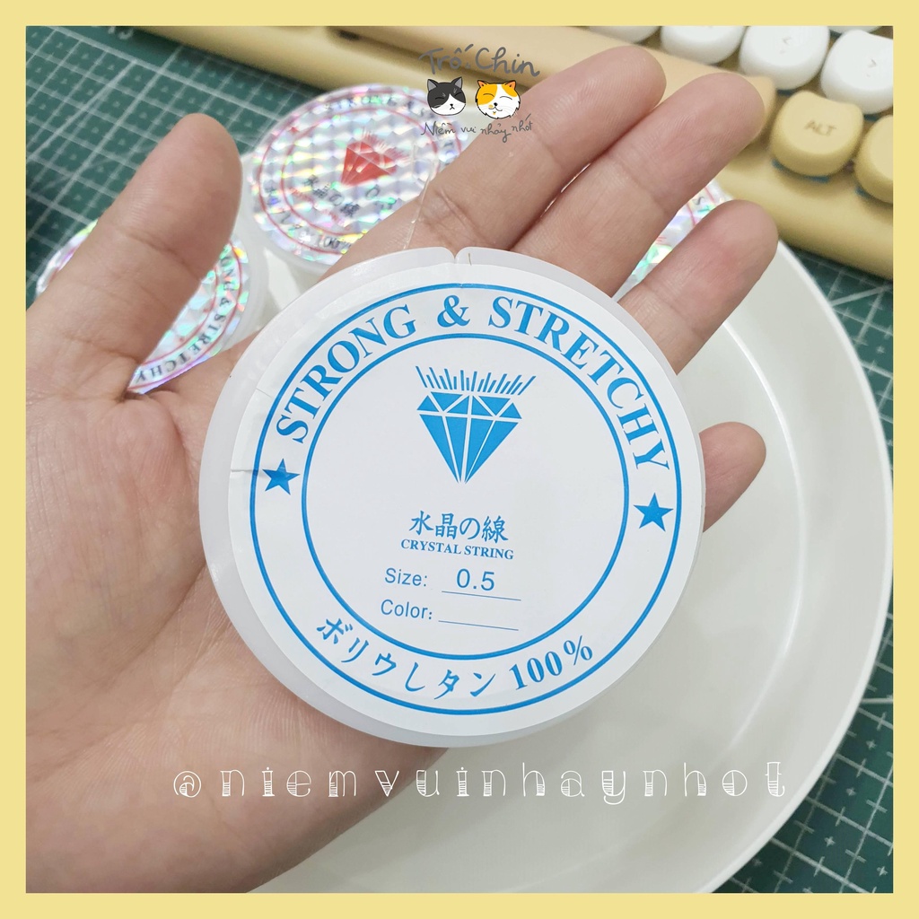 Cuộn cước co giãn và không co giãn để làm thủ công