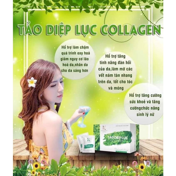 [MẪU MỚI] DIỆP LỤC GREEN COLLAGEN