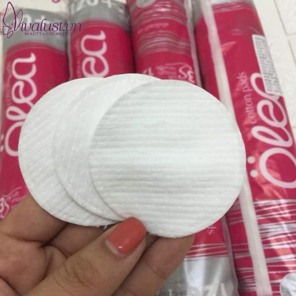 Bông Tẩy Trang Olea Cotton Pads (140 Miếng)