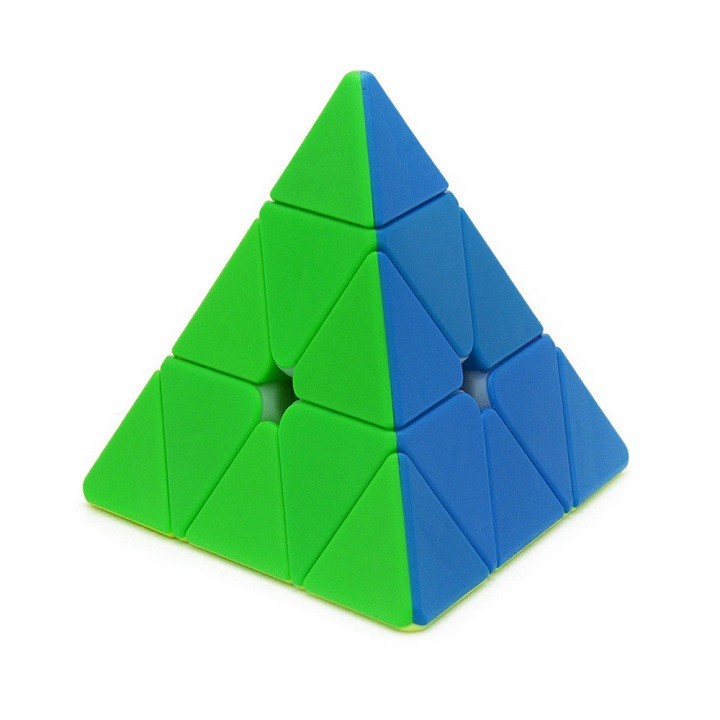 Rubik Kim Tự Tháp Pyraminx Magnetic, Vuông 3x3,Hộp 2x2