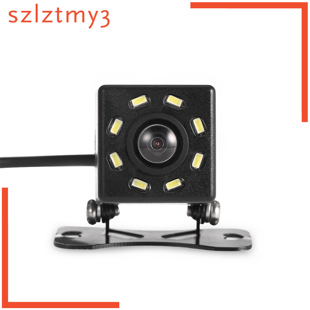 Camera Chiếu Hậu Có Dây 8 Đèn Led Hỗ Trợ Tầm Nhìn Ban Đêm