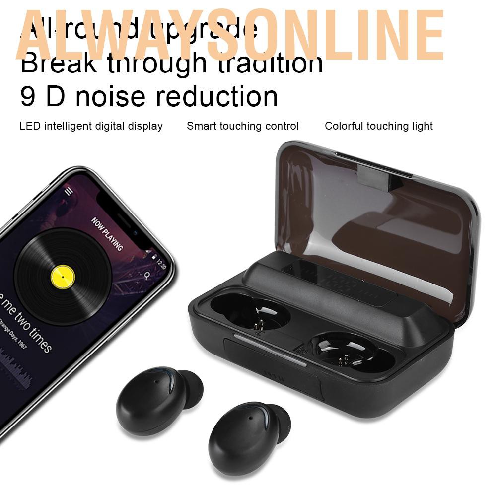 Set Tai Nghe Bluetooth 5.0 Không Dây Thiết Kế Thể Thao Và Phụ Kiện