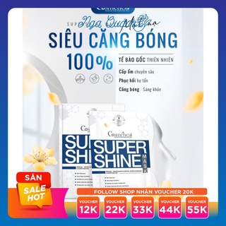 Mặt nạ tế bào gốc Super Shine 1 hộp 5 gói cấp ẩm chuyên sâu cho da