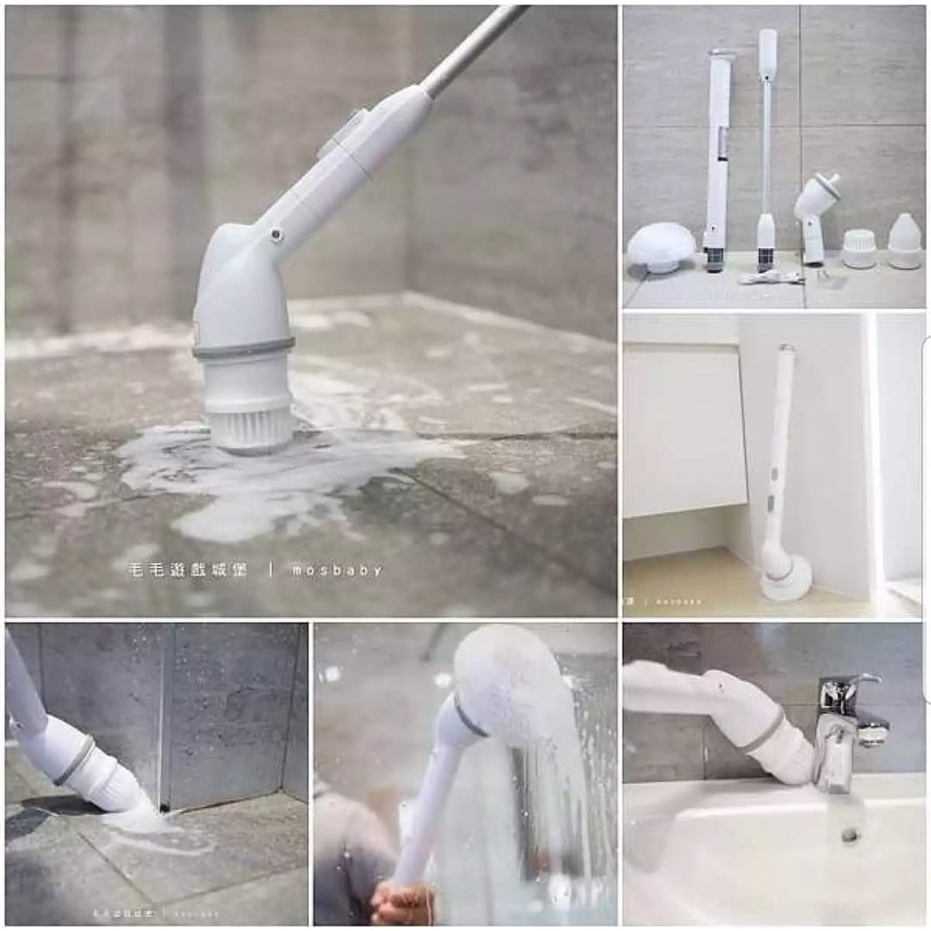 Máy cọ nhà vệ sinh, nhà tắm tự động OHELLA NEOSPIN - Nội địa Hàn [CHÍNH HÃNG 12 tháng ]