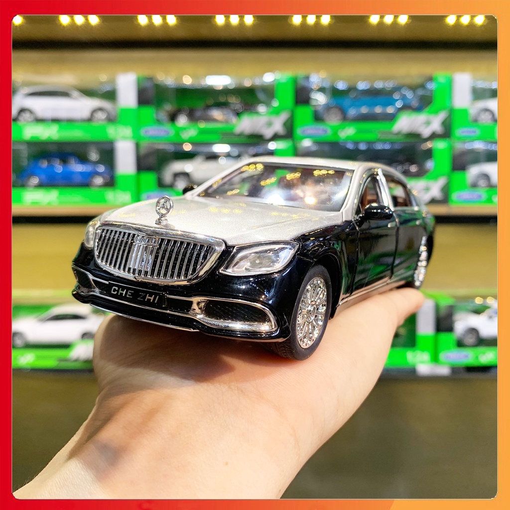 Xe mô hình Mercedes Benz Maybach S600 tỉ lệ 1:24 CHEZHI