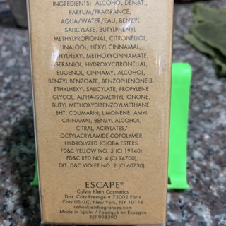 ❤️Nước hoa Nữ ESCAPE(50ml)