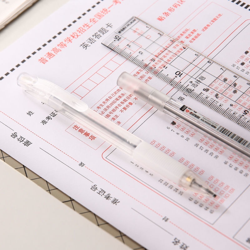 Bộ Bút Chì 2B Trong Suốt Dành Cho Học Sinh