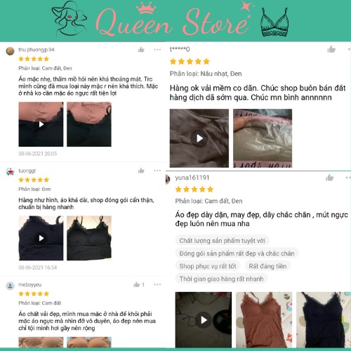 Áo lót nữ, bra 2 dây viền ren dáng dài, đồ nữ hai dây mặc đi ngủ, đi biển, bra nữ mặc trong hàng loại 1